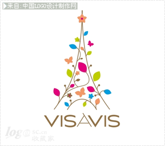 VISAVIS标志设计欣赏