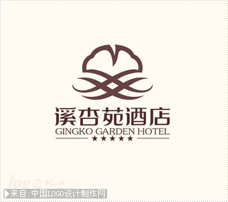 溪杏苑酒店logo设计欣赏
