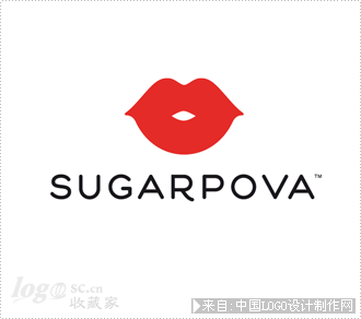 Sugarpova 糖果标志设计欣赏