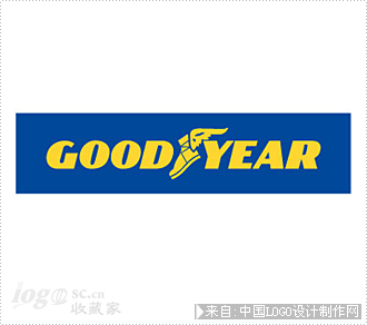 Goodyear 固特异logo设计欣赏