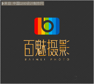 深圳百魅视觉摄影logo设计欣赏