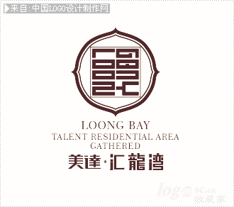 美达汇龙湾logo设计欣赏