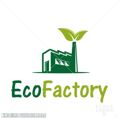 生态工厂logo设计