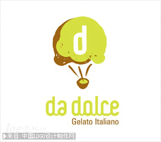 Da Dolce 甜美logo设计欣赏