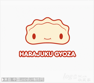 Harajuku Gyoza原宿饺子标志欣赏