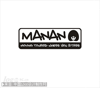 MANAN 玛囡宝宝潮牌童装店logo欣赏