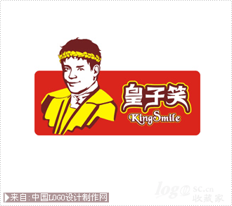 皇子笑连锁logo设计欣赏