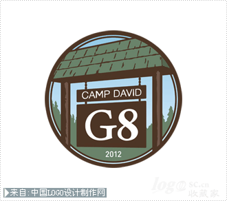 2012年八国集团（G8）峰会logo设计欣赏