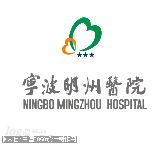 医药标志:宁波明州医院logo设计欣赏
