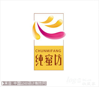 纯蜜坊商标欣赏