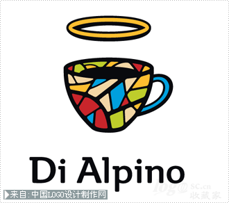 Di Alpino 咖啡店标志设计欣赏