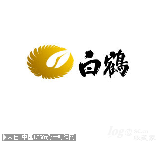 白鹤清酒logo设计欣赏