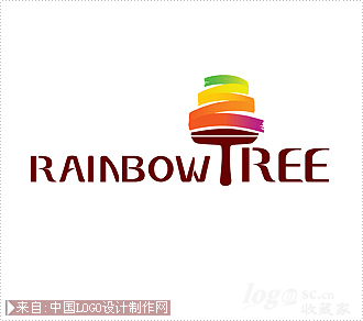 产颜涂料-虹树logo设计欣赏