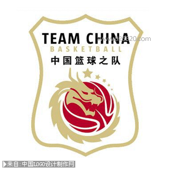 中国篮球队徽球队logo设计