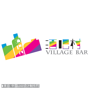酒吧村酒吧村logo设计