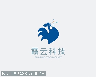 霞云科技logo欣赏
