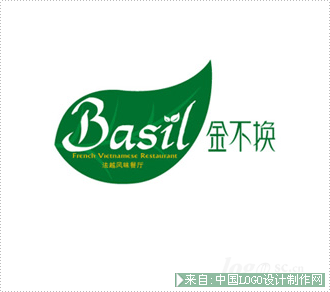 酒店logo:金不换法越风味餐厅logo欣赏