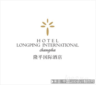 酒店标志:隆平国际酒店logo欣赏