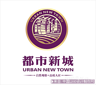 房产logo设计:都市新城标志欣赏