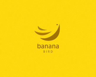 banana bird 标志