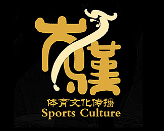 安徽马鞍山大汉体育文化传播公司标志设计-美研品牌