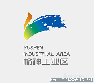 展馆logo:陕西榆神工业区logo欣赏
