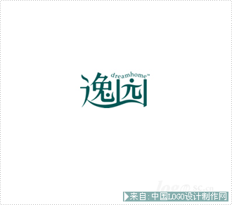 家纺logo:逸园标志设计欣赏