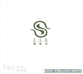 家纺logo:珍丝尔家纺商标设计欣赏