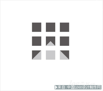 居家装饰logo:井峰空间设计标志设计欣赏