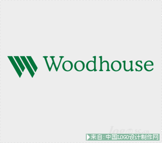 居家装饰logo:Woodcerstrn木材标志设计欣赏