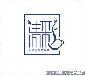 装饰logo:清彩陶瓷logo设计欣赏