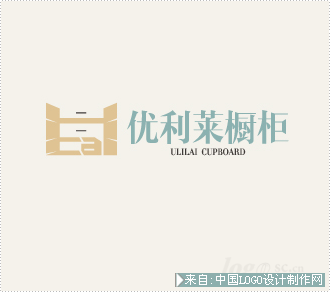 优利莱橱柜logo设计欣赏