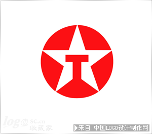 能源标志:Texaco 德士古logo设计欣赏