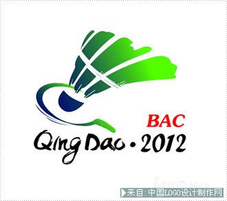 体育运动标志:2012年亚洲羽毛球锦标赛logo欣赏