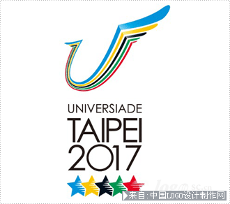 体育运动标志:2017台北世界大学生夏季运动会标志设计欣赏