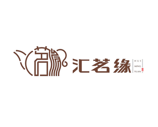 茶文化传播企业标志设计欣赏设计
