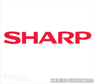 家用电子标志:夏普 SHARP标志设计欣赏