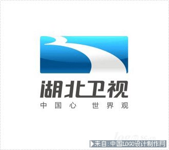 传媒公司商标:湖北卫视标志设计欣赏