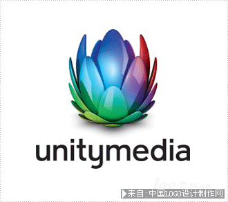 传媒公司商标:Unitymedia标志设计欣赏