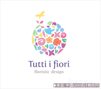 品牌公司标志:Tutti i fiorilogo设计欣赏