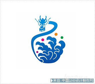品牌公司标志:水龙陶动漫设计标志设计欣赏