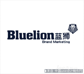 广告公司商标:BlueLion蓝狮商标设计欣赏