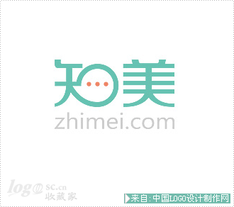 知美网网站logo设计欣赏
