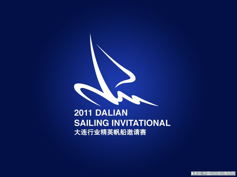 运动商标欣赏:谭昊作品──帆船赛的logo