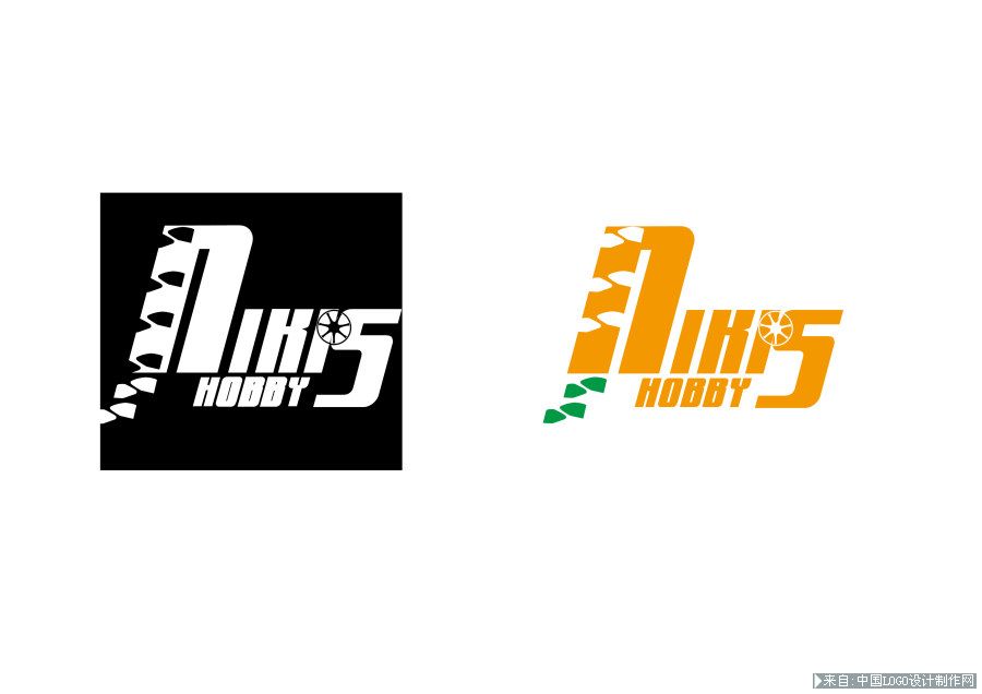 汽车logo欣赏:nikis hobby 标志设计