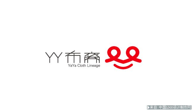 购物网站logo:YY布裔