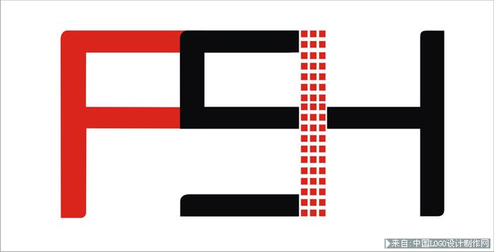 给一家电子公司设计的logo（FSH）it行业商标设计欣赏