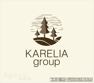 小岛集团 KARELIA国外商标设计欣赏