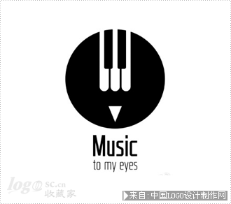 Music to my receptors艺术logo设计欣赏