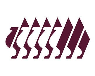 骆驼群logo设计欣赏